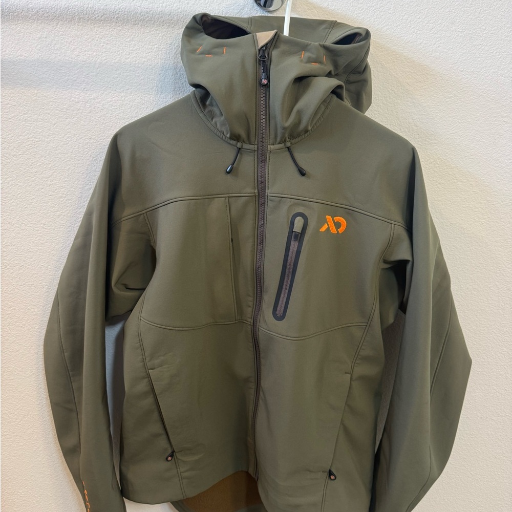 First Lite Men's Green Catalyst Hooded Jacket